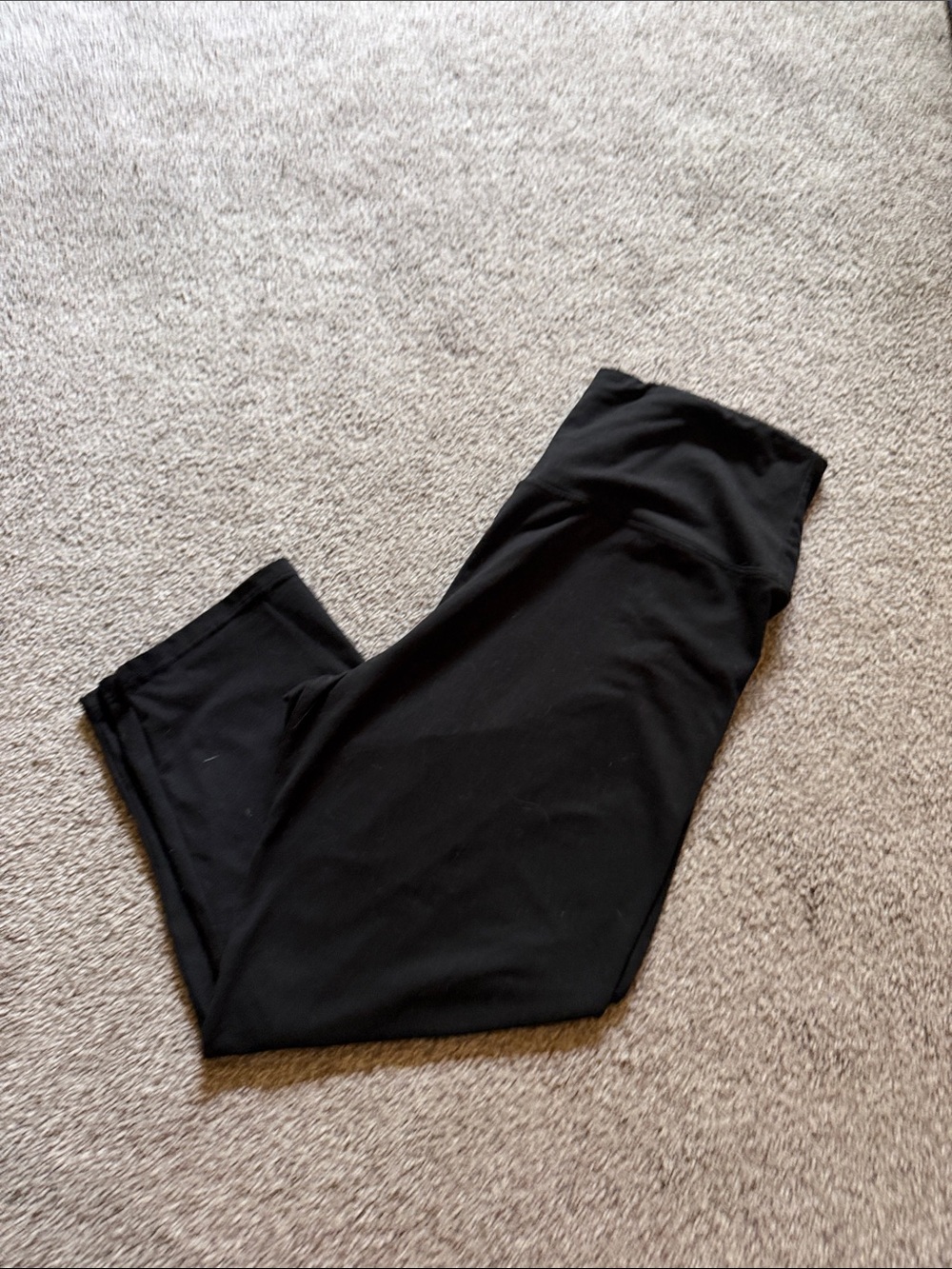 Amazon Black Capri Leggings with High Waist